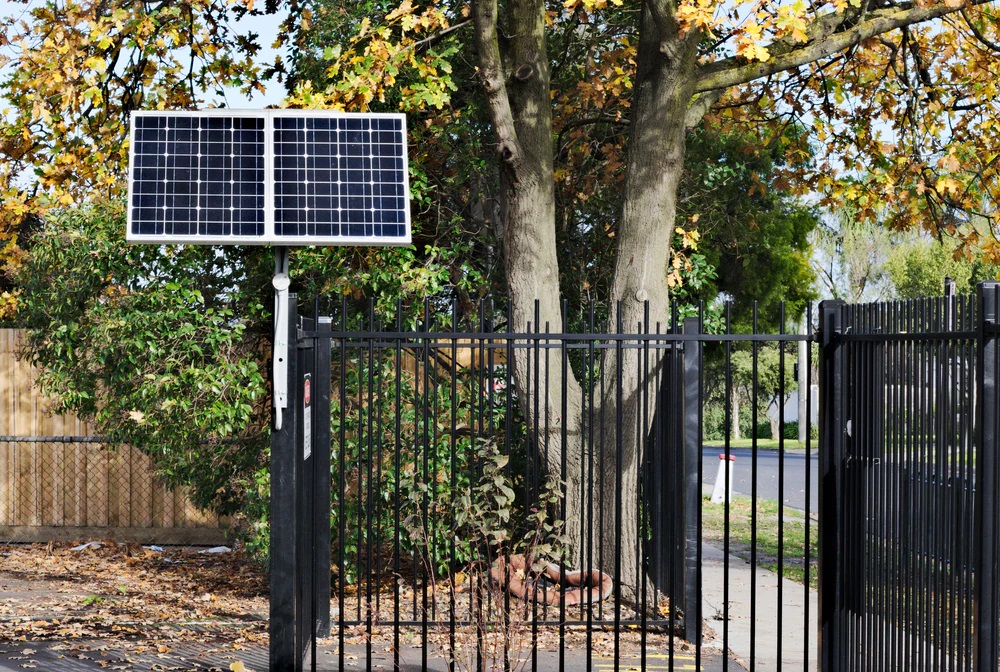 Solar Gate Opener Installation for Luxury Estates