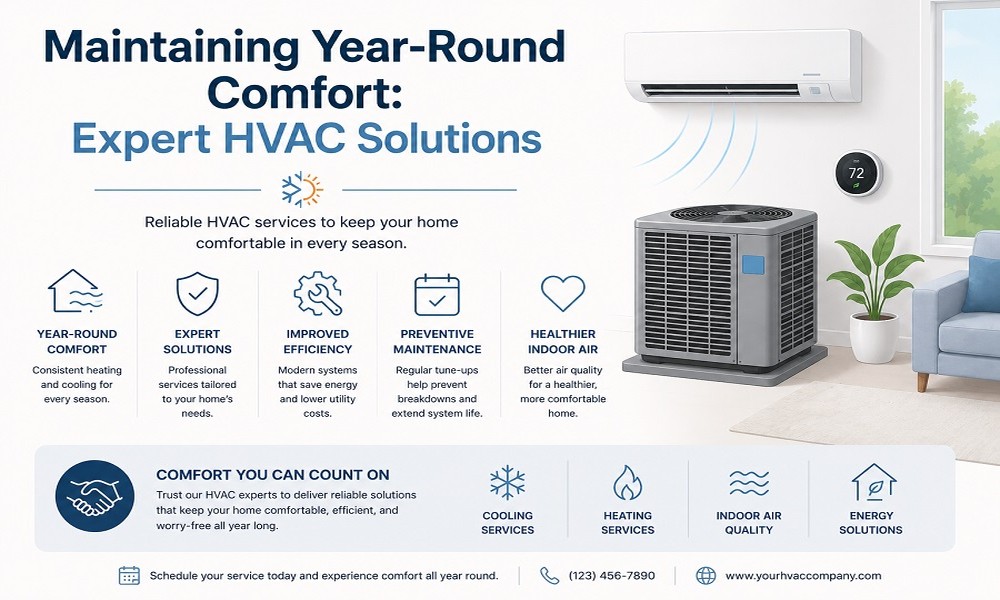 Maintaining Year-Round Comfort: Expert HVAC Solutions